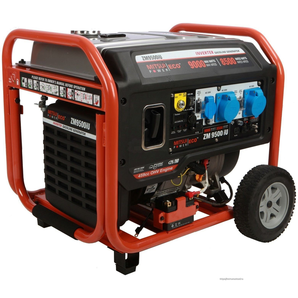 Инверторный электрогенератор ECO - MITSUI POWER ZM 9500 IU