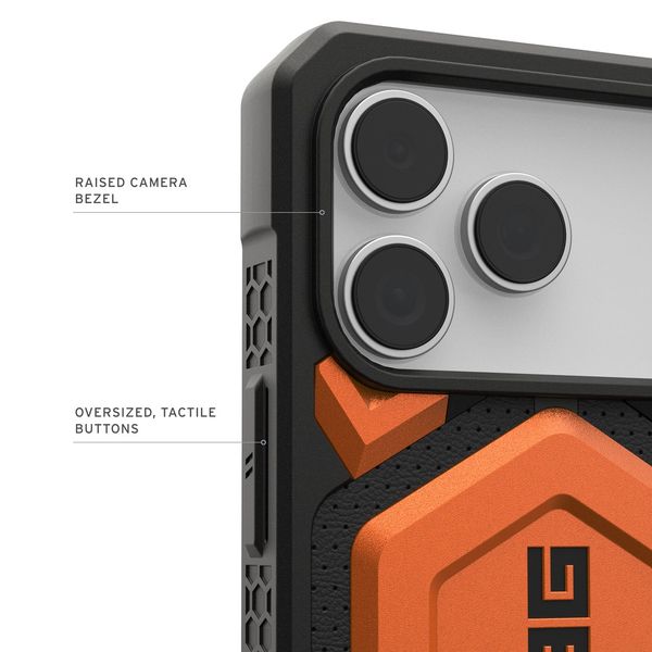 Чехол Uag Monarch Pro Case для iPhone 17 Pro Max, Оранжевый | Orange