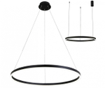08214,19A(3000K) Подвес Тор черный d80 h150 Led 50W (3000K) 2 типа крепления. ТМ Kink Light