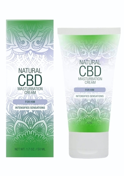 Крем для мастурбации для мужчин Natural CBD Masturbation Cream For Him - 50 мл.
