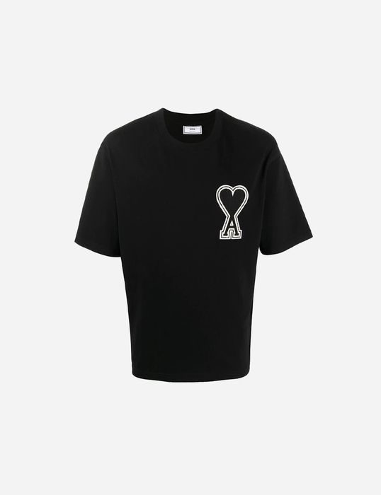 Футболка AMI PARIS Cotton Oversize T-Shirt 
