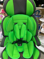 Автокресло LB 515 RF (Teddy Bear) ПК (28. GREEN+BLACK DOT)