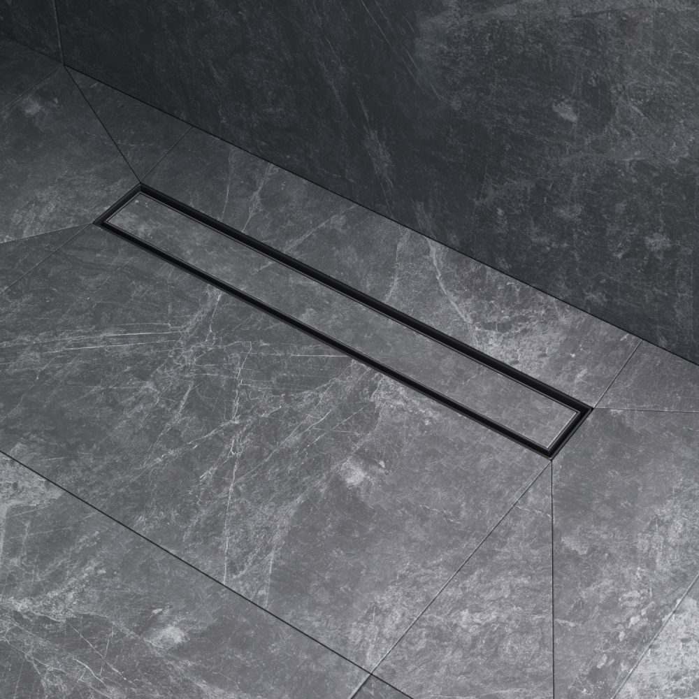 Трап для душа линейный, универсальный затвор Tile, 50 см AM.PM MasterFlow W01SC-U11-050-04BM