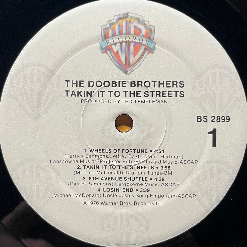 The Doobie Brothers ‎– Takin' It To The Streets (США)