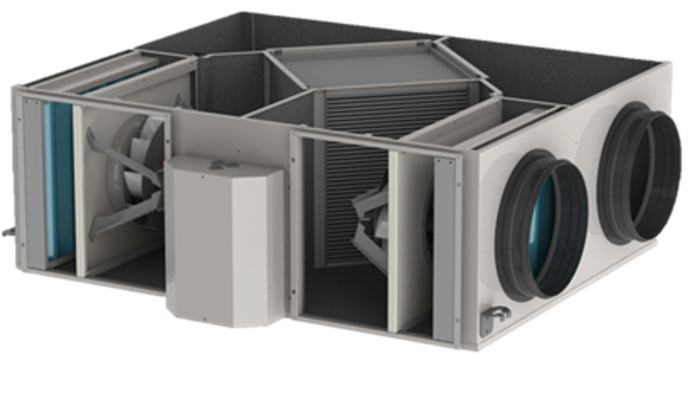 Компактная моноблочная вентиляционная установка ROYAL Clima RCE-420-P SP. Lite EC