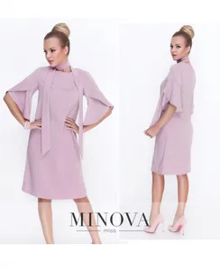 Платье 3101-розовый Minova