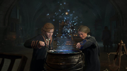 Hogwarts Legacy Deluxe Edition (диск для PS4, интерфейс и субтитры на русском языке)