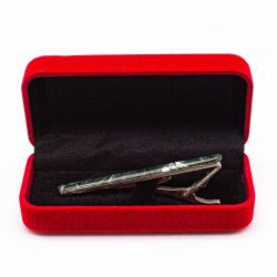 Зажим для галстука — Серафинит (Клинохлор)