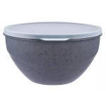 Миска с крышкой Granite 2л (серый)