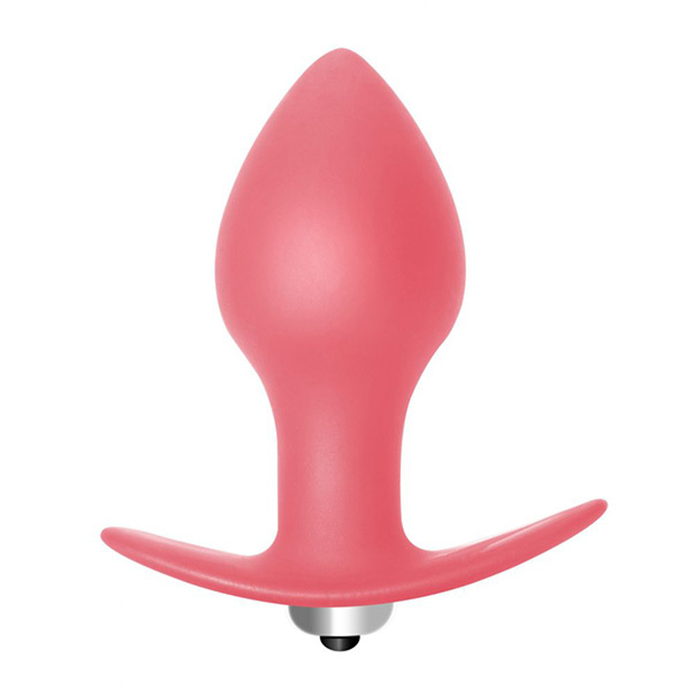 Розовая анальная вибропробка 10см Lola Games Bulb Anal Plug 5006-01lola