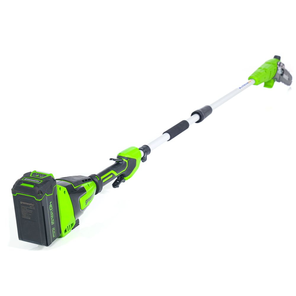 Высоторез-Кусторез аккумуляторный Greenworks G40PSH Арт. 1303907, 2 в 1, 40V, без АКБ и ЗУ