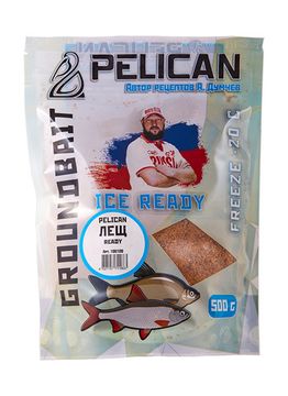 Прикормка зим. готовая Pelican 0.5кг ЛЕЩ
