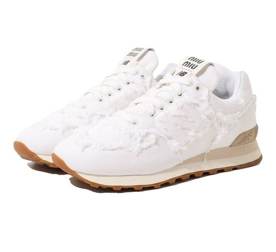 Кроссовки New Balance x MIU MIU White