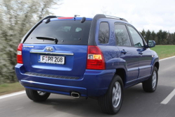 Арка правая Kia Sportage 2 KM 2004-2010 (Polcar)