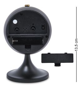 GAEM Art CL-72/2 Будильник «Шар» черный