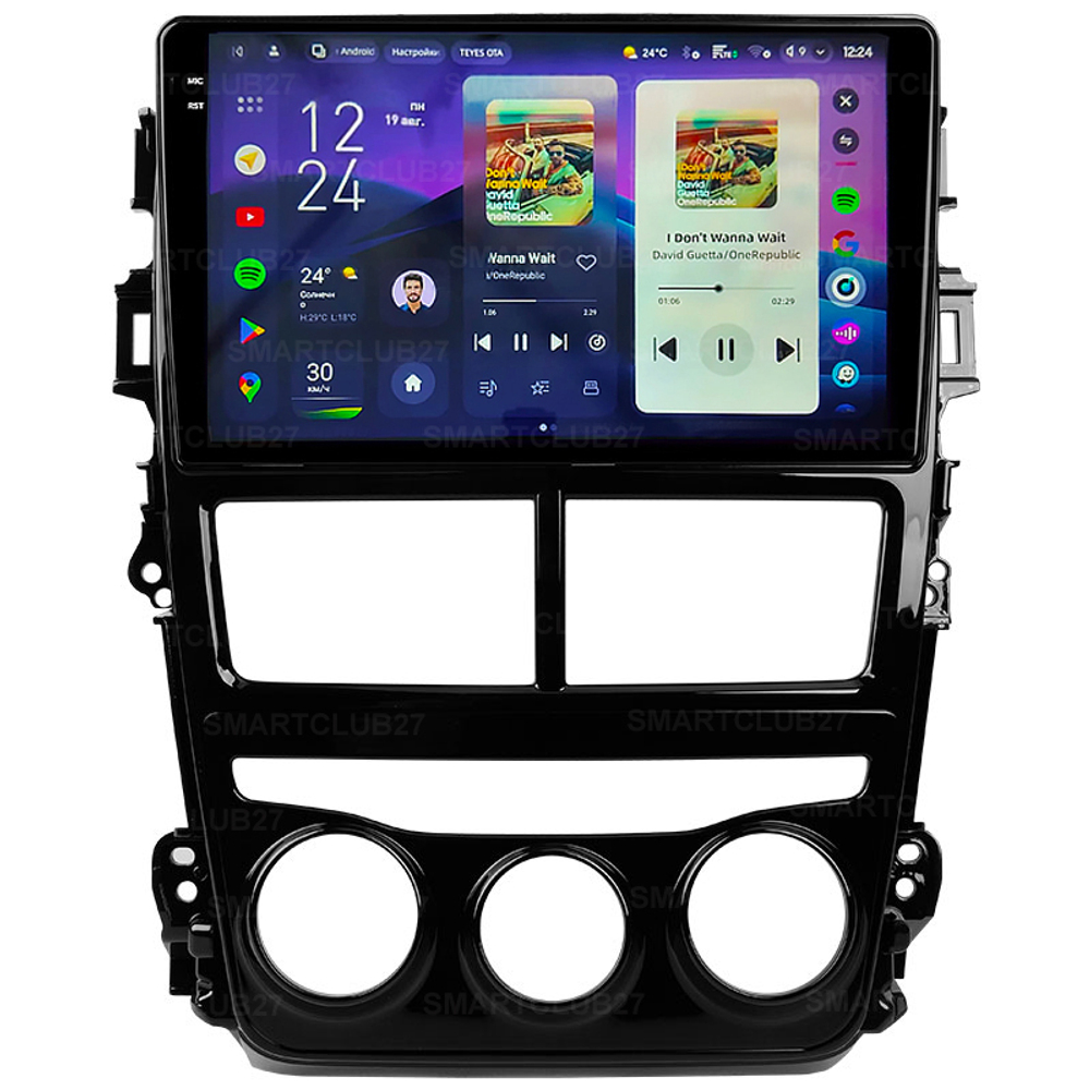 Teyes CC4 Pro 9" для Toyota Yaris, Vios 2017-2020