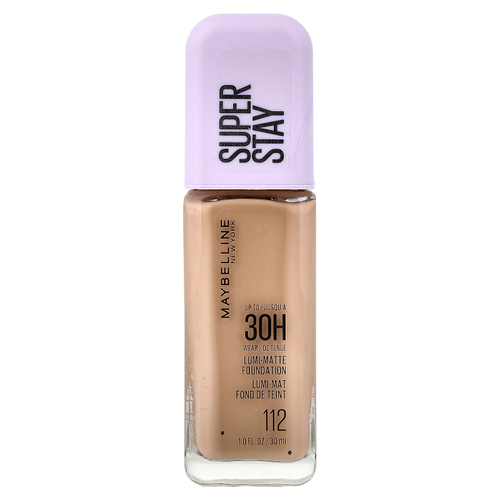 Maybelline, Super Stay, тональный крем сияющий, 112, 30 мл (1 жидк. унция)