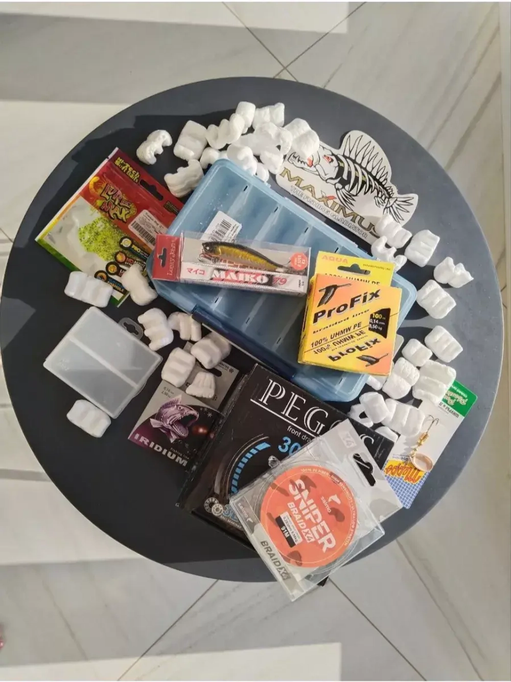 Mystery box мужчине, Подарок рыбаку, размер L (10 товаров)