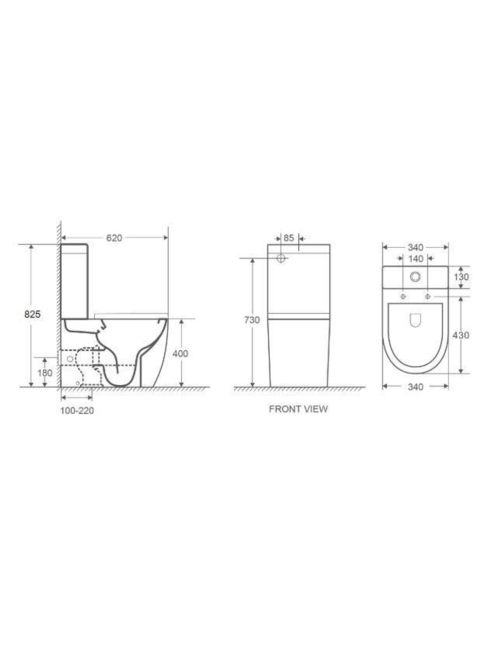 Унитаз компакт WeltWasser WW MERZBACH 011 GL-WT  10000012089 белый глянец