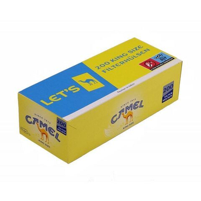 Комплект гильзы для сигарет "Camel" 15mm Filter 5х200шт