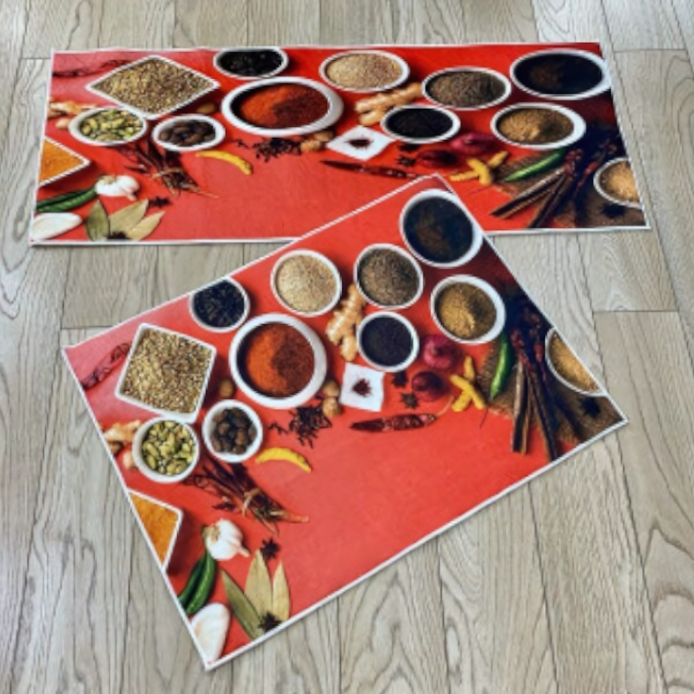 Набор ковриков интерьерных ZALEL КУХНЯ (KITCHEN) 50*120+60*80 6882