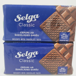 Печенье шоколадное Selga (2 шт. по 180 г) 360 г (из Эстонии)