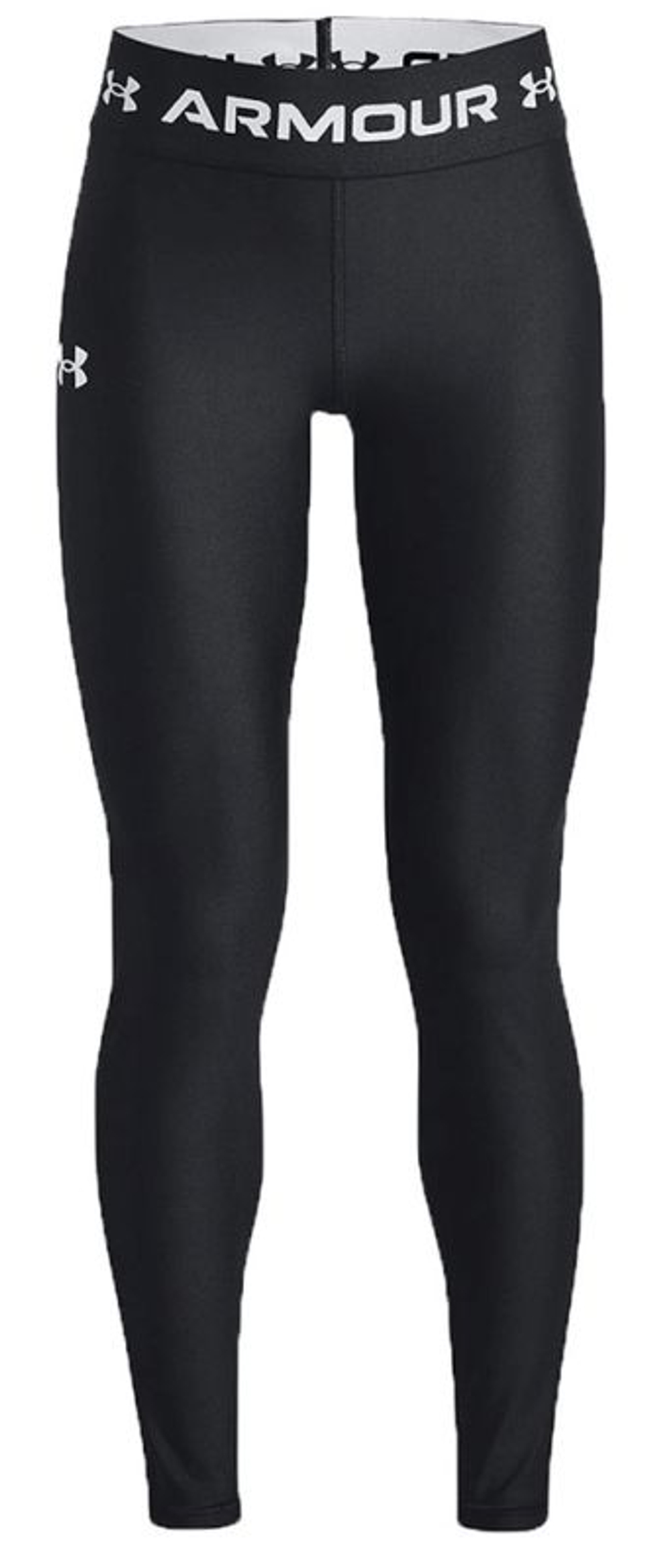 Детские брюки Under Armour Girls' HeatGear - black/white
