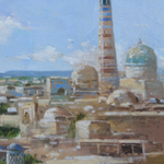 «Старинный восточный город с минаретами»