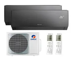 Мульти сплит-система Gree 2 x GWH09AGCXB-K6DNA4F/I / GWHD(18)NK6OO (LCLH)