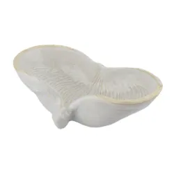 Салатник 325 мл 24,5*16 см h7 см емкость для закусок Gray Shell Frutti di Mare P.L. [1]