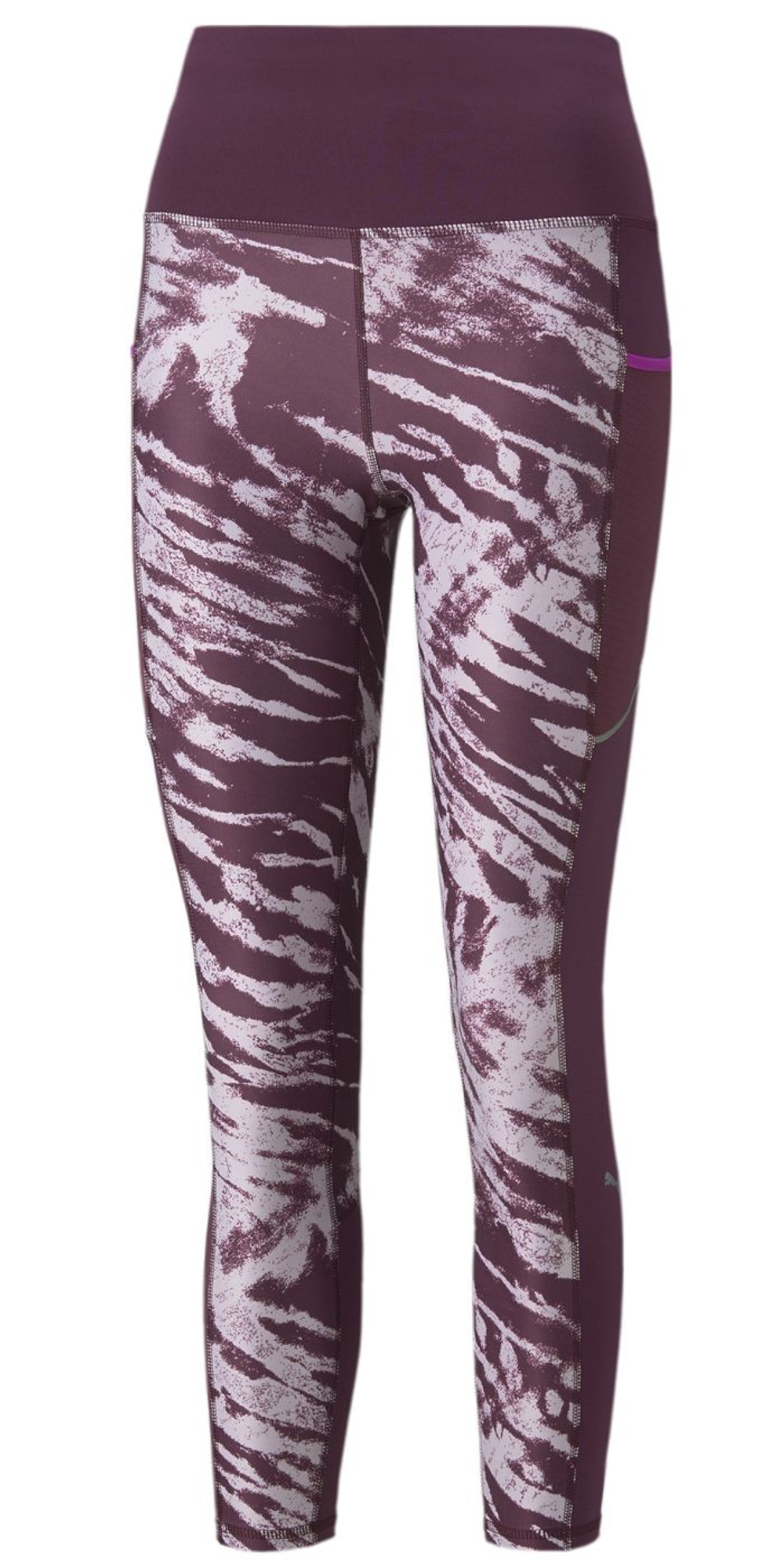 Легинсы Puma 5K Graphic High Waist 7/8 — puma black/stardust print