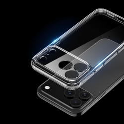 Усиленный прозрачный чехол от Dux Ducis для iPhone 17 Pro, серия Clin Series Case