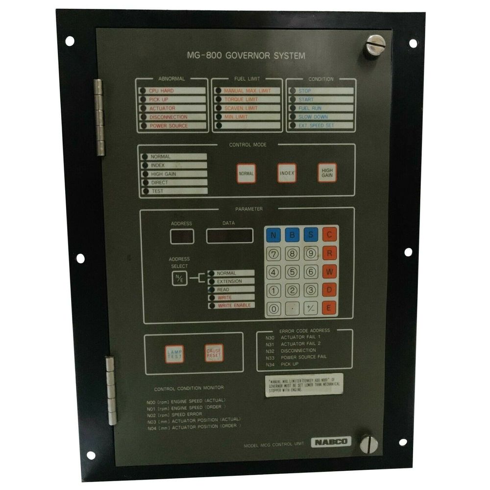 MCG Control Unit MCG Control Unit