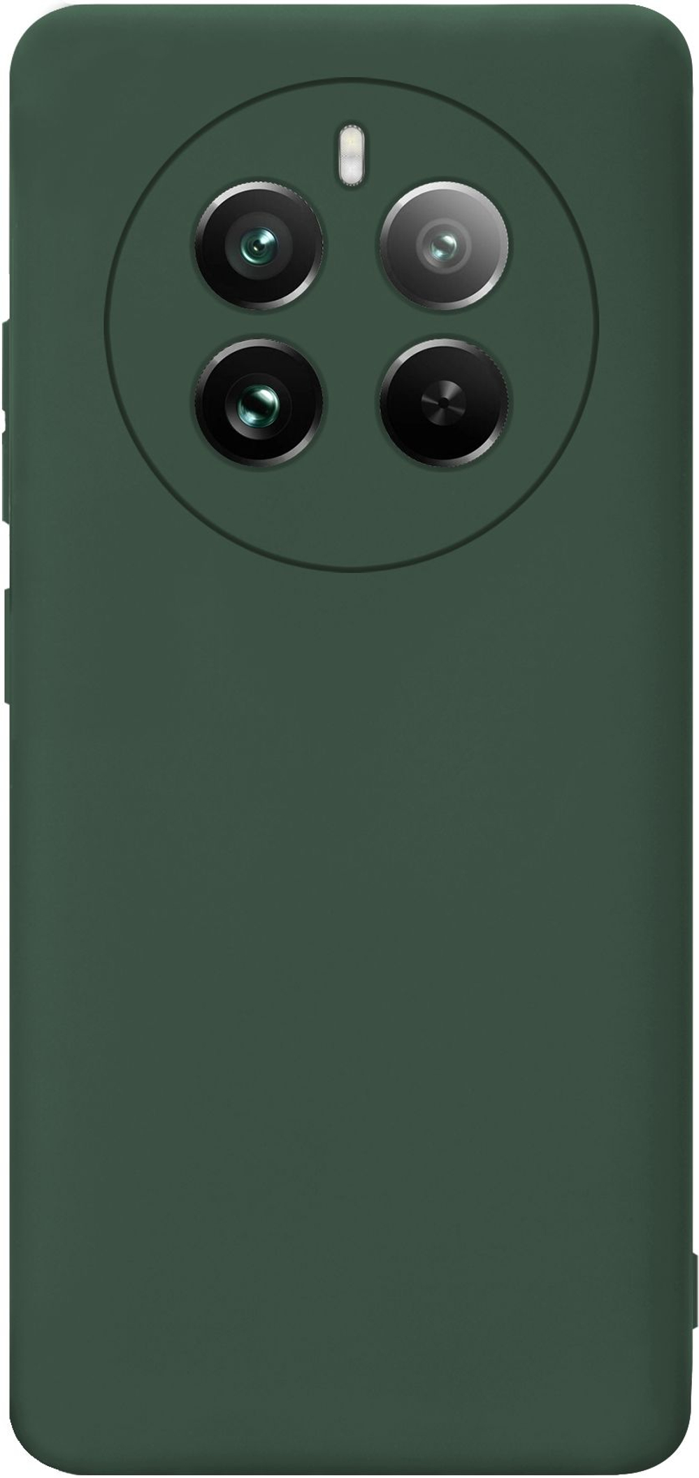 Мягкий Soft Touch чехол из силикона для REALME 12 PRO / 12 PRO PLUS с бархатной подкладкой