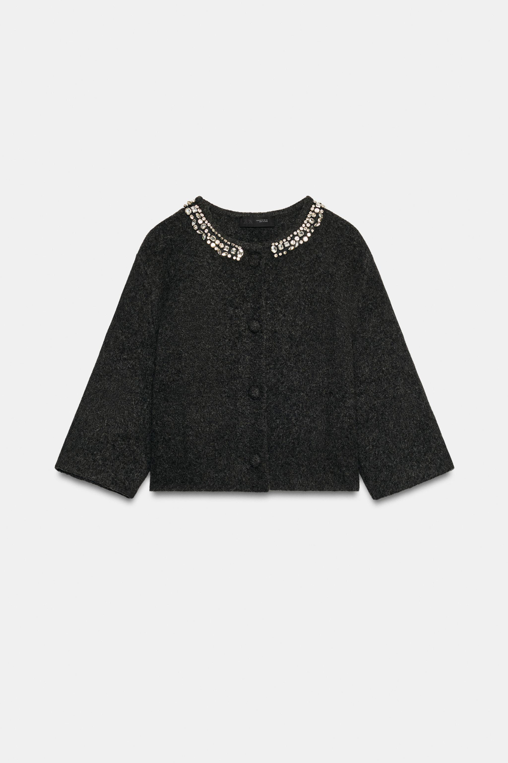 КАРДИГАН С БУСИНАМИ — ZARA