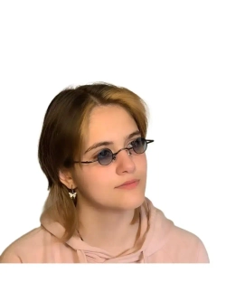 Очки с маленькими круглыми линзами