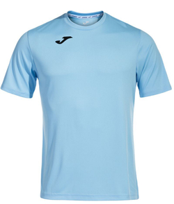Мужская теннисная футболка Joma Combi Short Sleeve - небесный