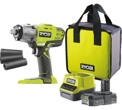 Бесщеточный аккумуляторный ударный гайковерт Ryobi ONE+ R18iW7-0 5133004220