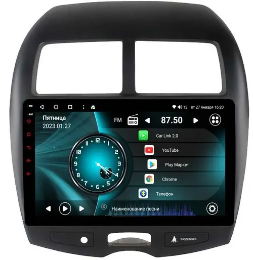 Магнитола для Mitsubishi ASX 2010-2016 - Vaycar VA47-0026 на Android 13, Быстрая, 4G SIM-слот