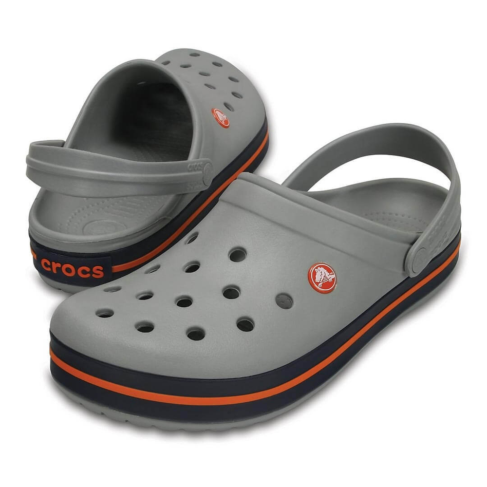 Сабо Crocs Crocband Light Grey/Navy