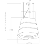 ELICA WAVE UX BL MAT/F/51-PRF0171193