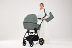 Детская коляска Rant Teo Soft 3 в 1 с автокреслом Miro Black Olive