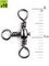Вертлюги трехстор. LJ Pro Series CROSSLINE SWIVEL 010 10шт.