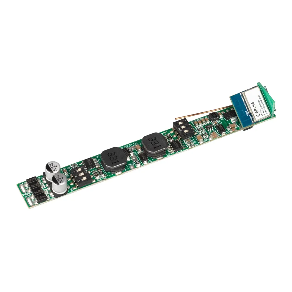 INTELLIGENT ARLIGHT Диммер SMART-CC-202-72-MIX-IN (48V, 2x150-500mA, Track, TUYA Wi-Fi, 2.4G) (IARL, IP20 Пластик, 5 лет)