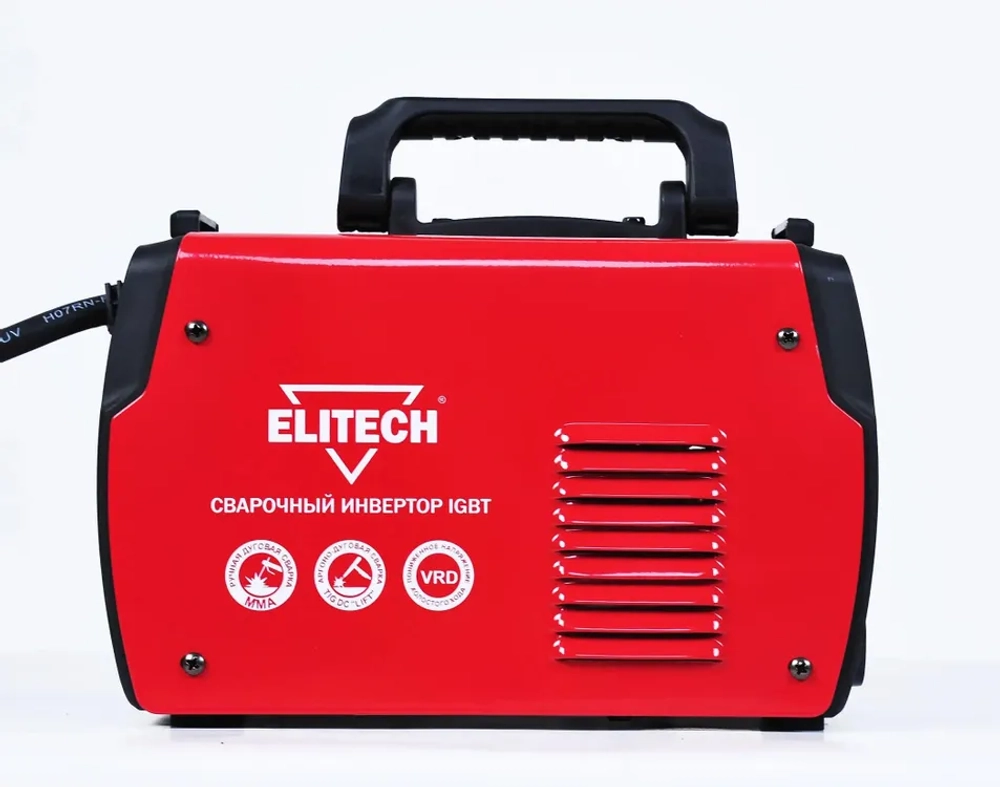 Сварочный аппарат Elitech АИС 180Д (E1703.012.00) инвертор MMA DC/TIG DC 5.4кВт (196351)