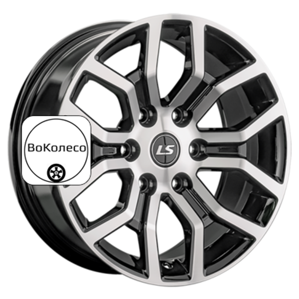 9x20/6x139,7 ET25 D106,1 1367 BKF (конус) LS