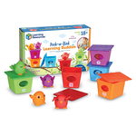 Развивающая игрушка "Прятки. Птички в домиках" (15 элементов) Learning Resources LER6812