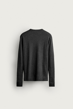 Свитер классического кроя из хлопка и кашемира — ZARA
