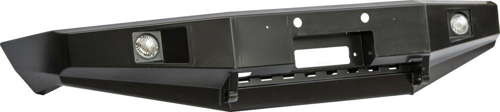 Бампер силовой передний Nissan Navara D40/Pathfinder R51 (2004-2009) с доп. фарами без защитной дуги РИФ
