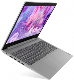 Ноутбук 15,6" Lenovo  IdeaPad 3 15IIL05 Core i3 1005G1/4Gb/512Gb SSD/15.6" FullHD/Win10 Серый (81WE01BGRU)